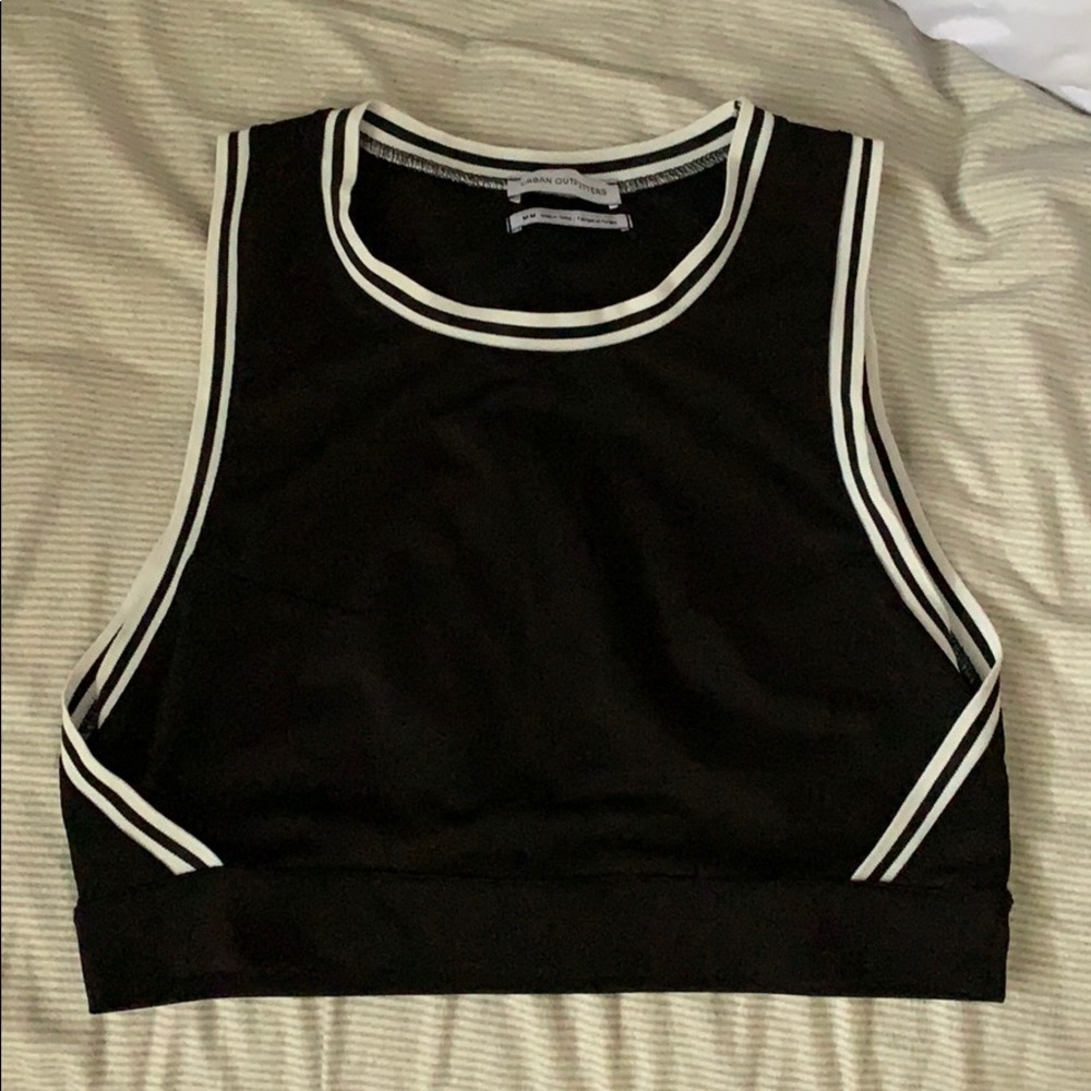 Urban outfitters crop sporty top
